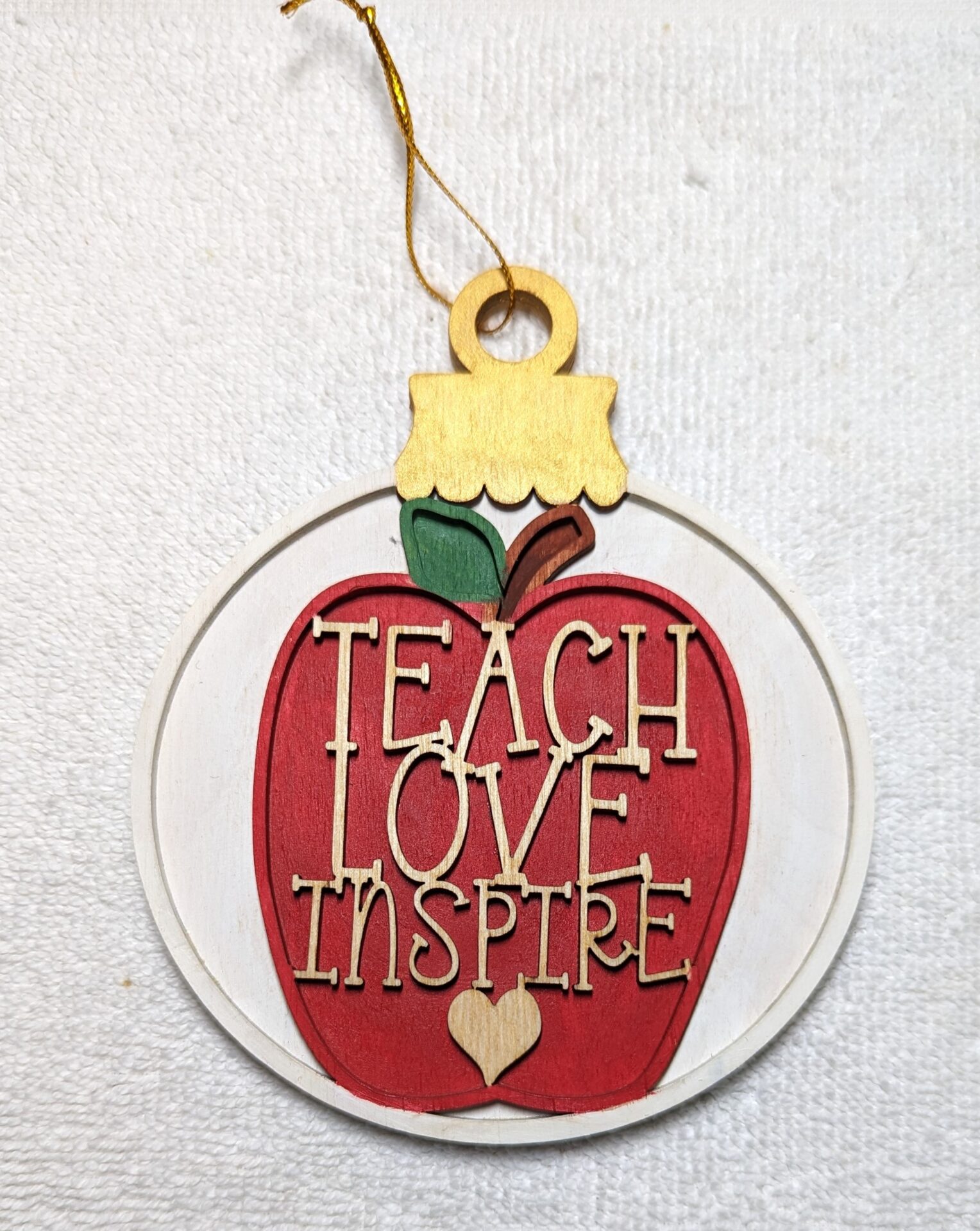 Ornament - Teach, Love, Inspire