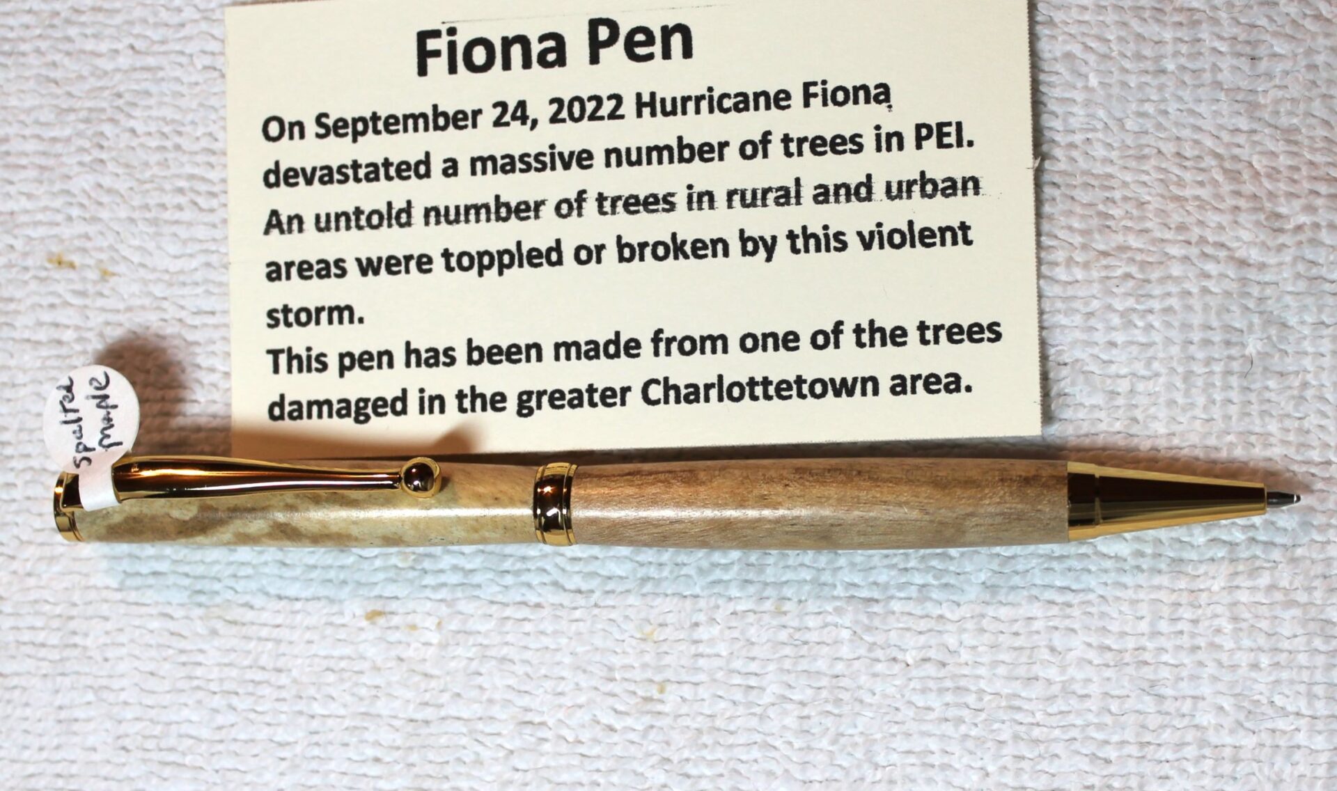 Pen - Fiona wood pens from PEI - Image 3