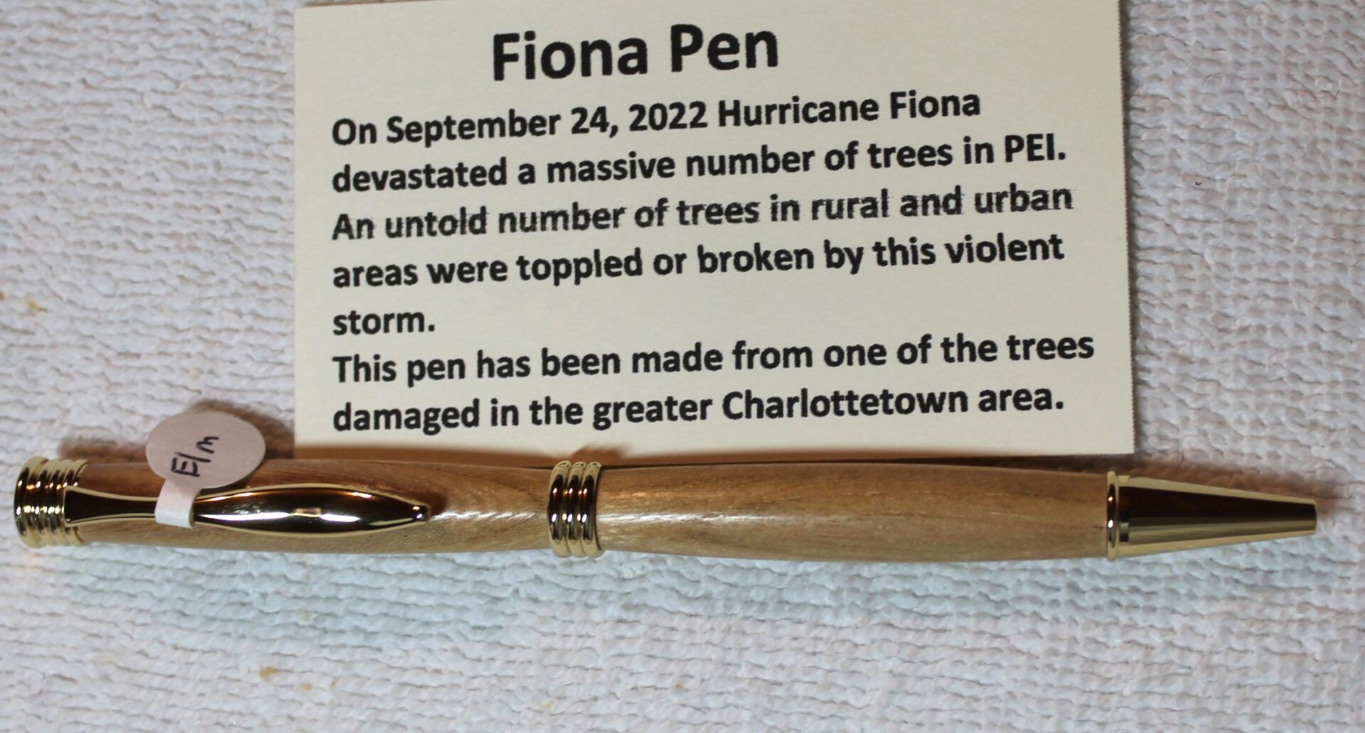 Pen - Fiona wood pens from PEI - Image 6