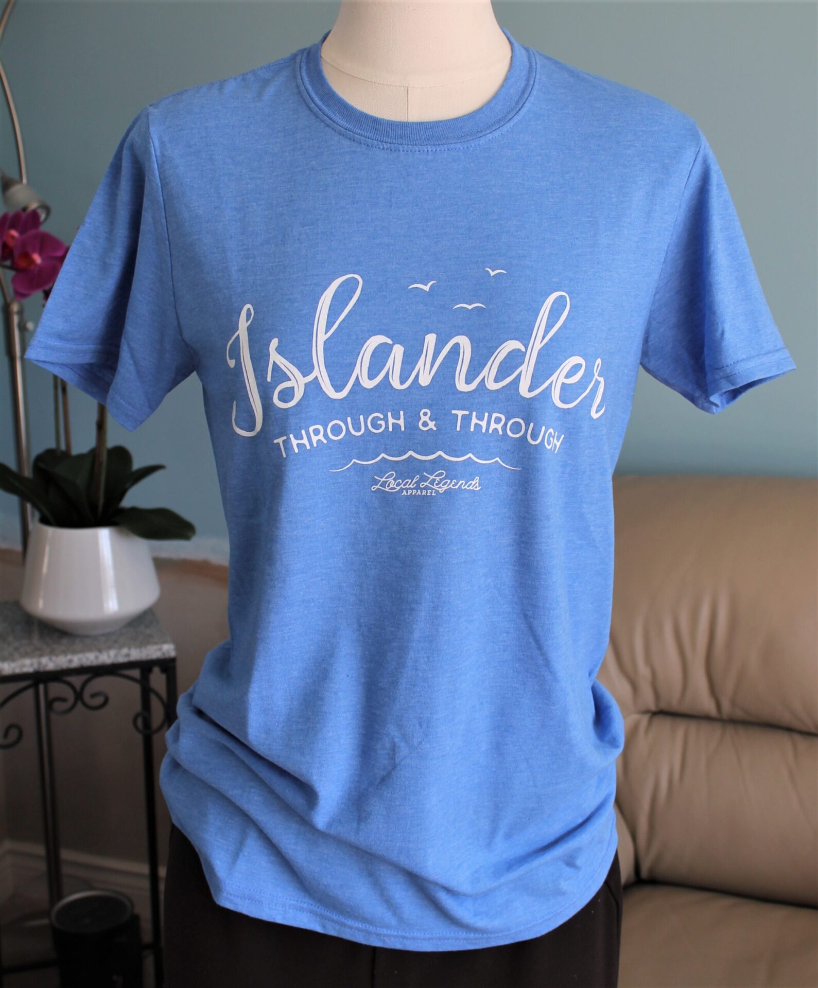 Islander through and through T-Shirt Blue