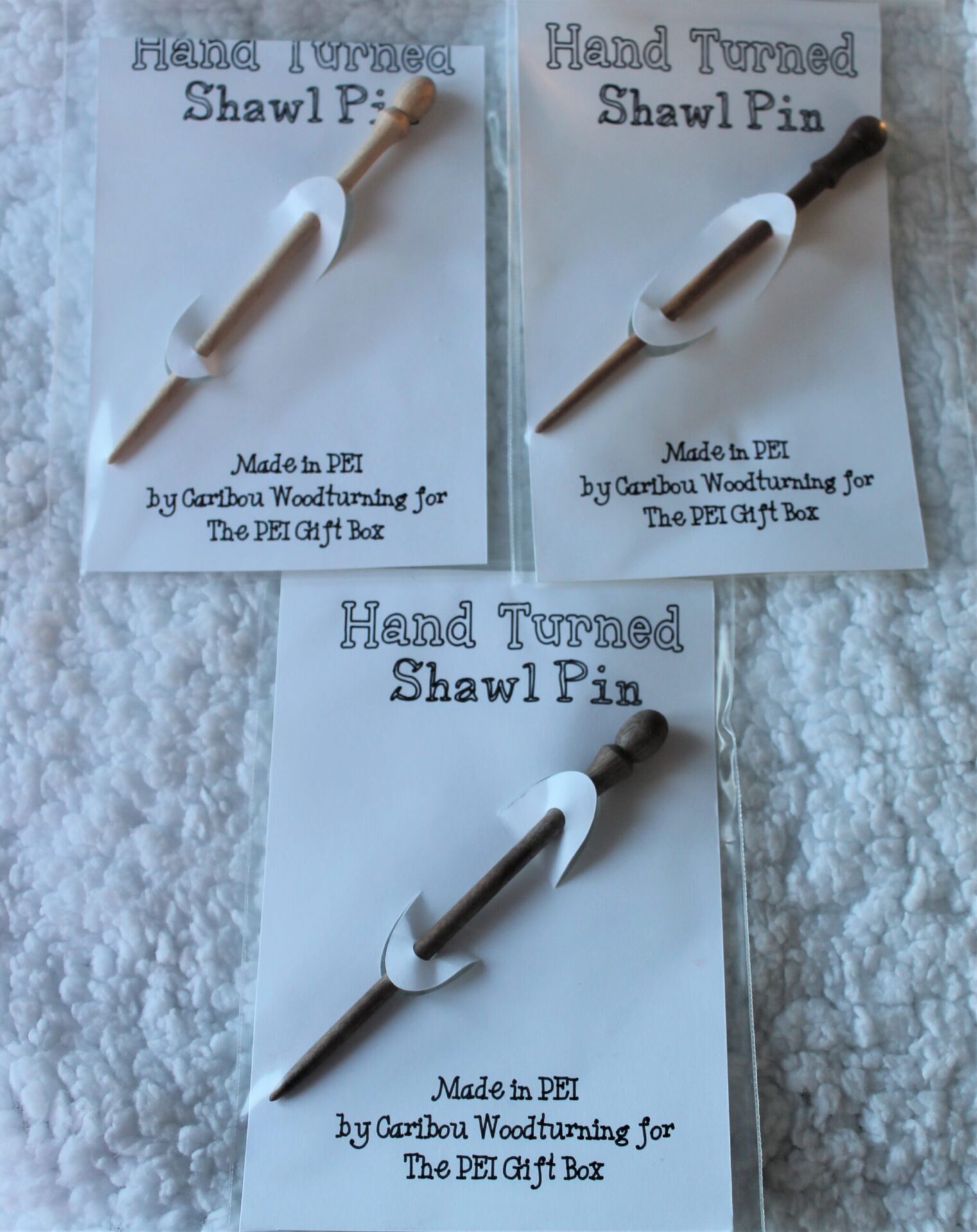 Shawl Stick - hand turned