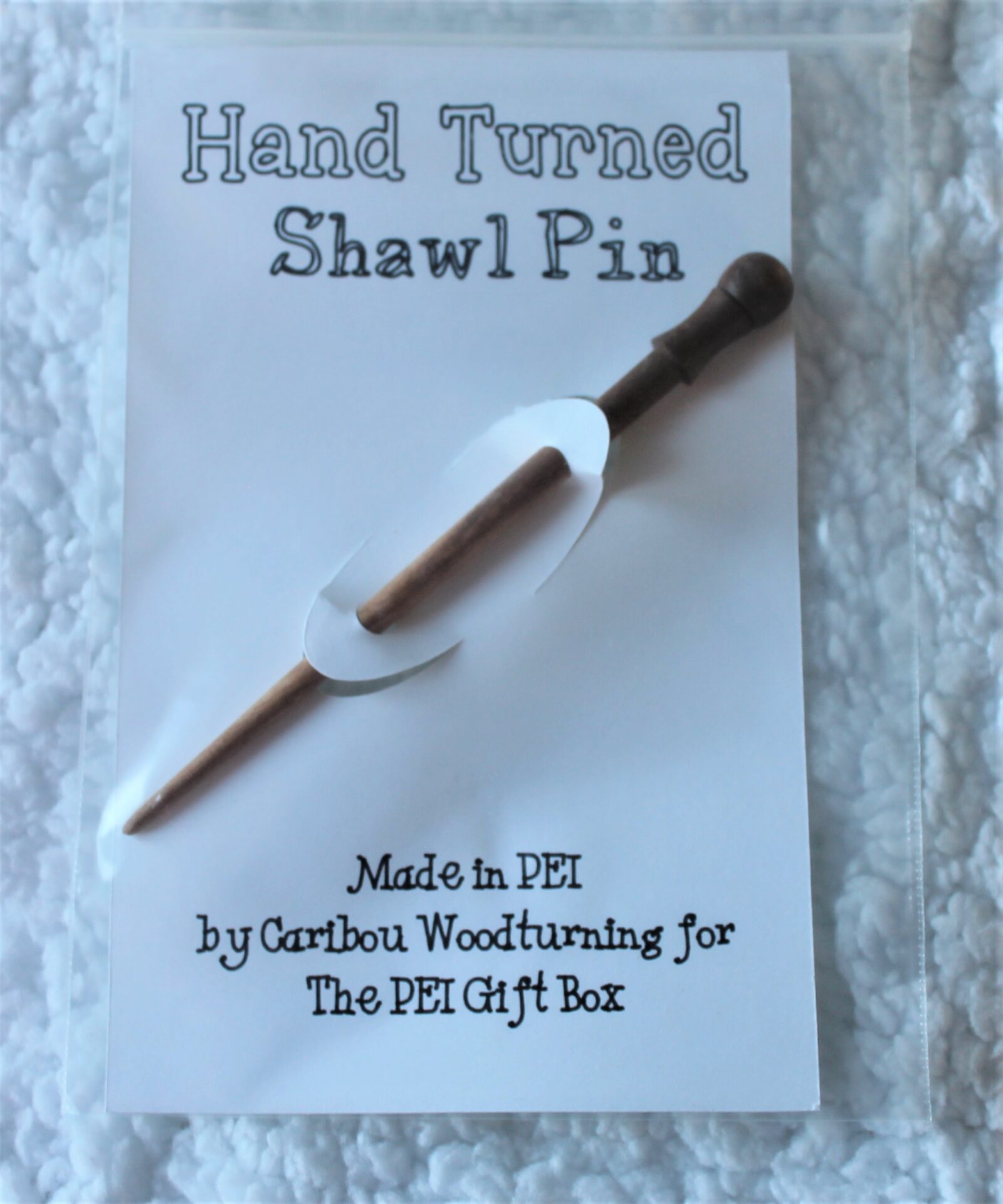 Shawl Stick - hand turned - Image 3