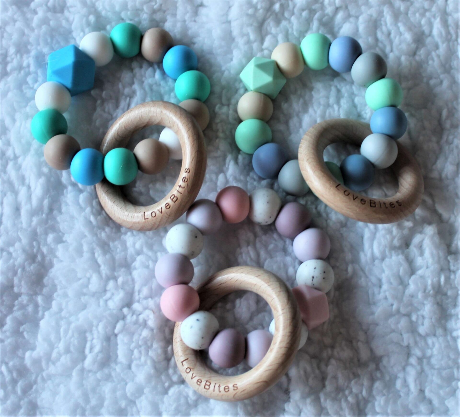 Chewy Rattlers Teething Ring