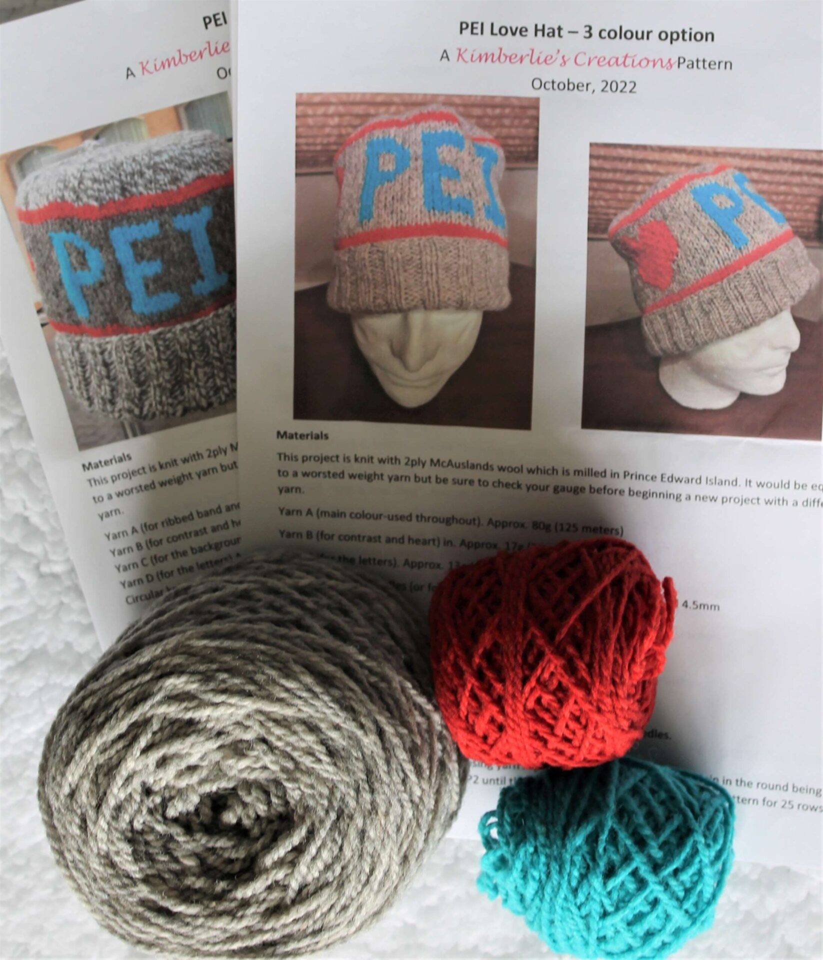 PEI Love Hat Kit