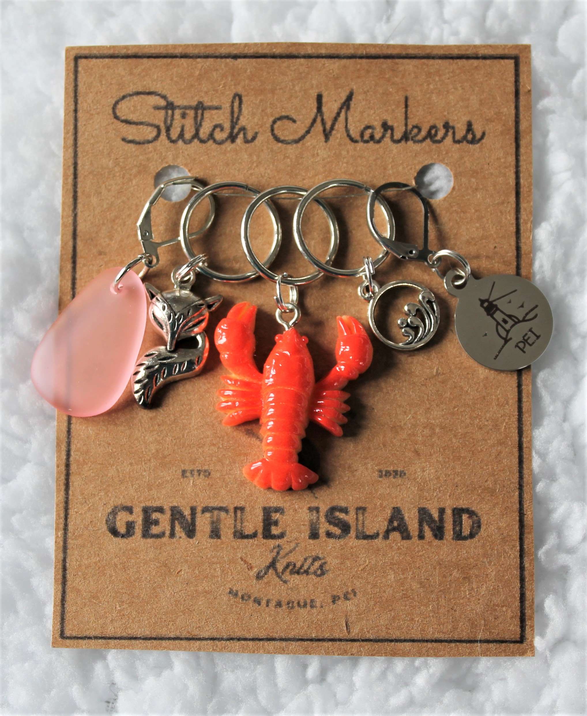 PEI Themed Stitch Markers