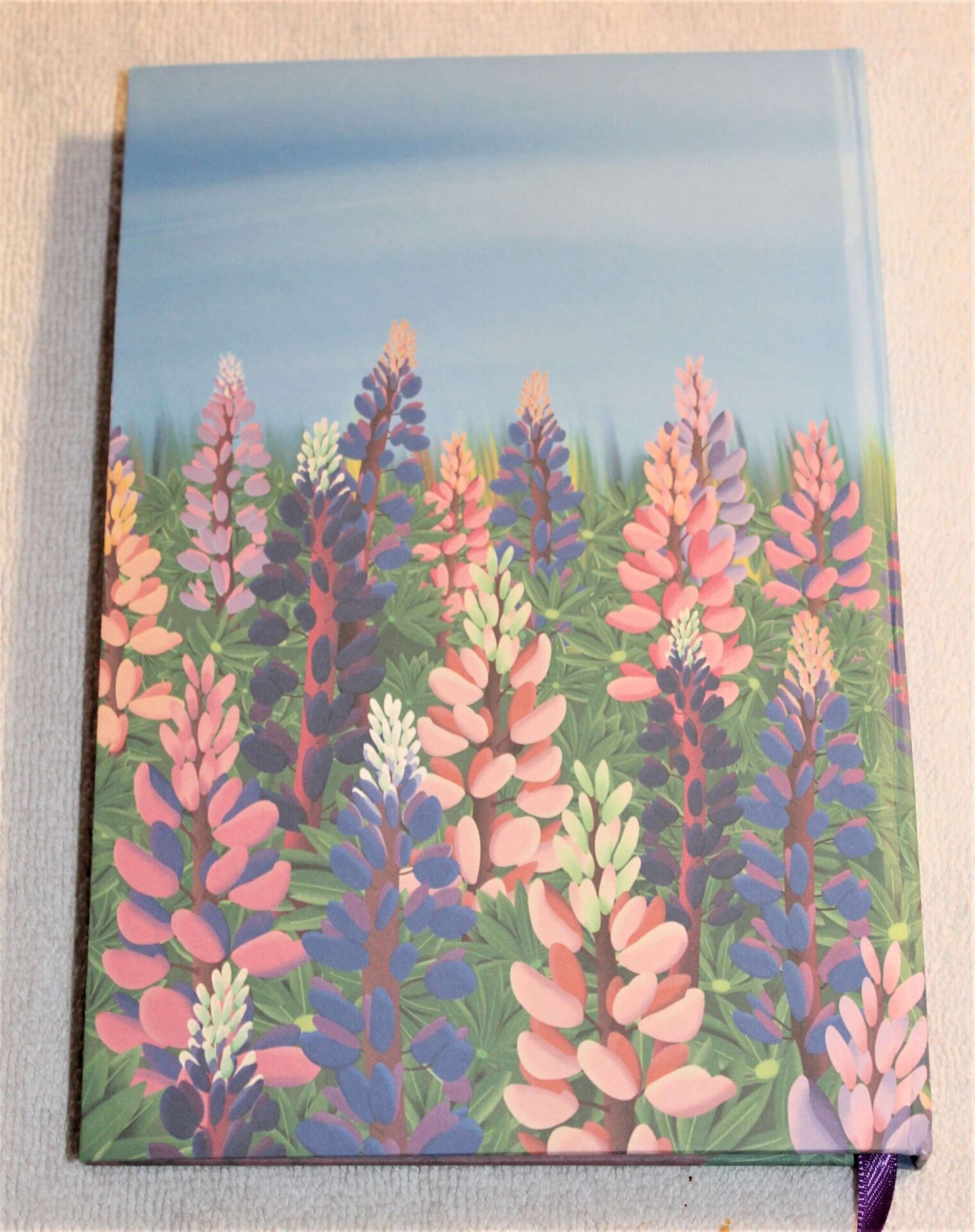 Journal – PEI Beach with Lupins- Hardcover