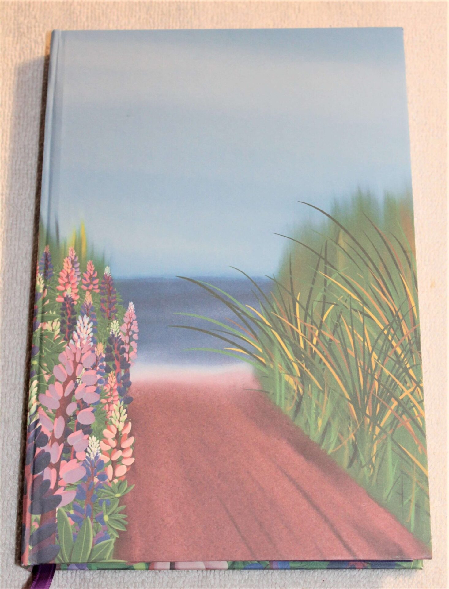 Journal - PEI Beach with Lupins- Hardcover