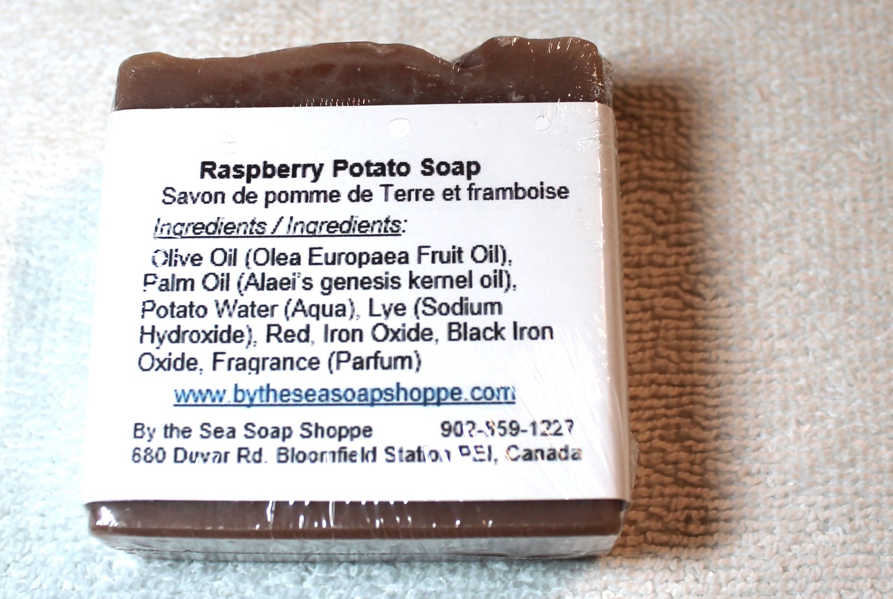 Raspberry Potato Soap